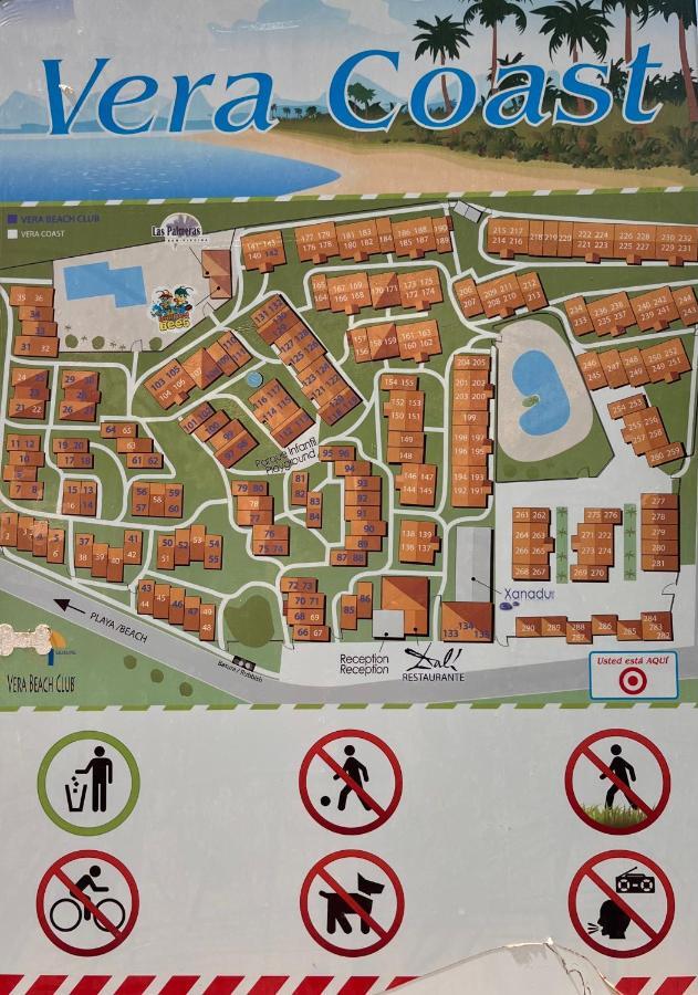 Duplex Del Sol En Vera Coast Kültér fotó